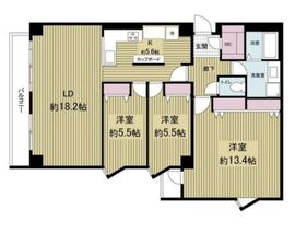 市ヶ谷外濠アーバンライフ 2階 間取り図