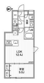 ALTERNA祐天寺 (オルタナ祐天寺) 307 間取り図