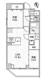 ステージファースト浅草橋Ⅳ 7階 間取り図