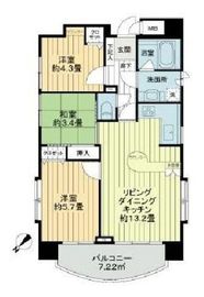 グランベルセントローレンスタワー 9階 間取り図