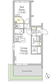 アビティ下高井戸 104 間取り図