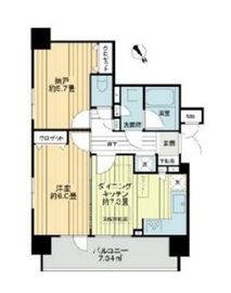 アドバンスステージ田端弐番館 9階 間取り図