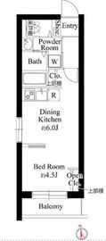 ブライト三軒茶屋 202 間取り図