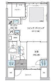 ガーデニエール砧ウエスト 914 間取り図