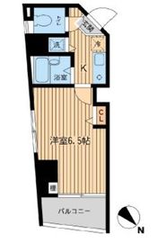 グランプレッソ河田町 206 間取り図