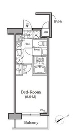 レジディア用賀 403 間取り図
