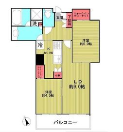 ザ・パークハウス西新宿タワー60 41階 間取り図