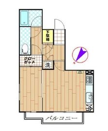 ダイナシティ神保町 6階 間取り図