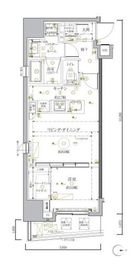 クレイシア秋葉原ラグゼスウィート 10階 間取り図