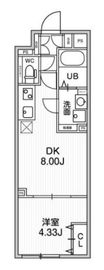 ALTERNA早稲田 (オルタナ早稲田) 302 間取り図