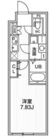 ALTERNA早稲田 (オルタナ早稲田) 203 間取り図