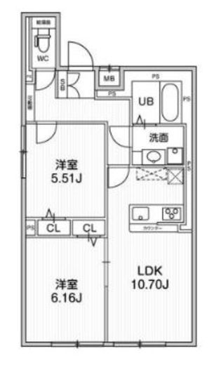 ALTERNA早稲田 (オルタナ早稲田) 303 間取り図