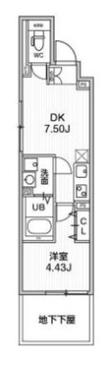 ALTERNA早稲田 (オルタナ早稲田) 204 間取り図