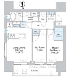 パークホームズ本郷三丁目 3階 間取り図