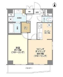 フォルトゥナ秋葉原 12階 間取り図