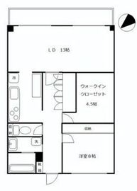 クレール白金台 9階 間取り図