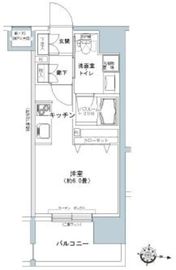 パークキューブ板橋本町 1011 間取り図