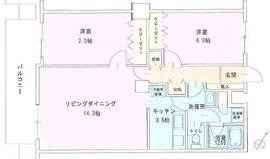 RBM東八重洲レジデンス 1204 間取り図