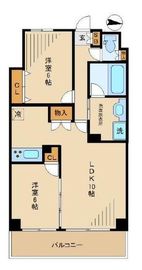 ライオンズシティ西新宿 5階 間取り図