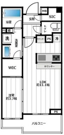 グランスイート二子玉川スタイルフォート 5階 間取り図