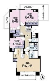 ブランズ西荻窪 7階 間取り図