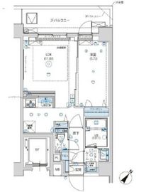 GRACIA PLACE OSHIAGE (グラシアプレイス押上) 201 間取り図