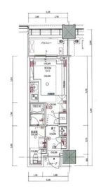 白金ザ・スカイ 6階 間取り図