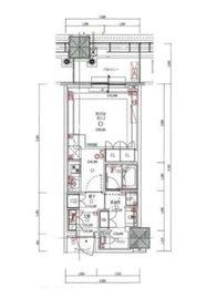 白金ザ・スカイ 4階 間取り図