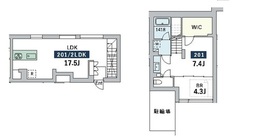 グランデュオ富ヶ谷3 (GranDuo TomigayaⅢ) 201 間取り図