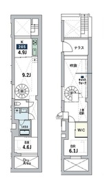 グランデュオ富ヶ谷3 (GranDuo TomigayaⅢ) 205 間取り図