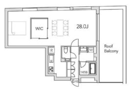 グランデュオ富ヶ谷3 (GranDuo TomigayaⅢ) 401 間取り図