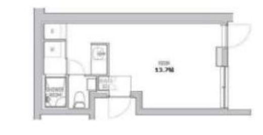 エスセナーリオ赤坂 011 間取り図