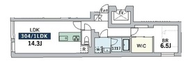 グランデュオ富ヶ谷3 (GranDuo TomigayaⅢ) 304 間取り図