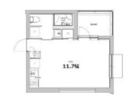 エスセナーリオ赤坂 212 間取り図