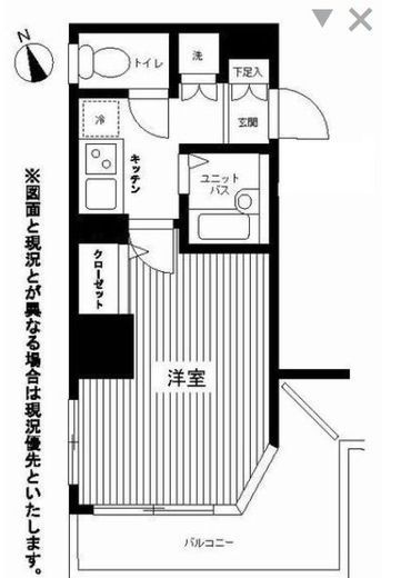 パークウェル麻布十番 3階 間取り図