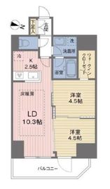 ACOLT中野富士見町 (アコルト中野富士見町) 1002 間取り図