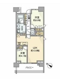 ブランズシティ久が原 9階 間取り図