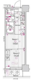 グランド・ガーラ木場 5階 間取り図