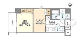 日神デュオステージ新宿外苑東通り 2階 間取り図