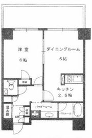 代官山アドレス ジ・アネックス 2階 間取り図