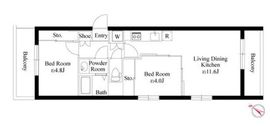 レガーロ田園調布 304 間取り図