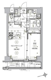 リルシア北新宿 301 間取り図