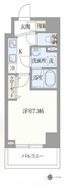 ライトテラス赤羽 803 間取り図