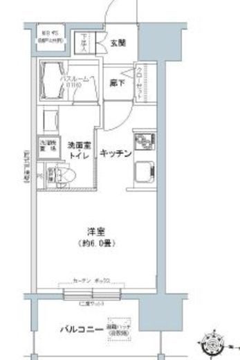 パークキューブ板橋本町 1209 間取り図