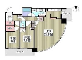 パークシティ武蔵小杉ステーションフォレストタワー 27階 間取り図