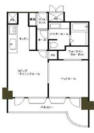 インペリアル南麻布コート＆サテライト 7階 間取り図