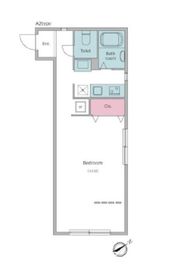 レジディア駒沢大学 201 間取り図