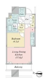 パークコート渋谷ザタワー 3階 間取り図