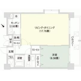 広尾ハイツ 1103 間取り図