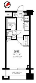 パレステュディオ神楽坂シティタワー 3階 間取り図